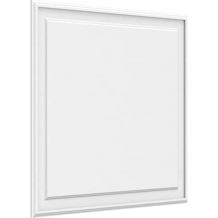 Ekena Millwork Legacy Raised Panel Decorative Wall Panel, 38"W x 34"H x 5/8"P WALP38X34X062LEG
